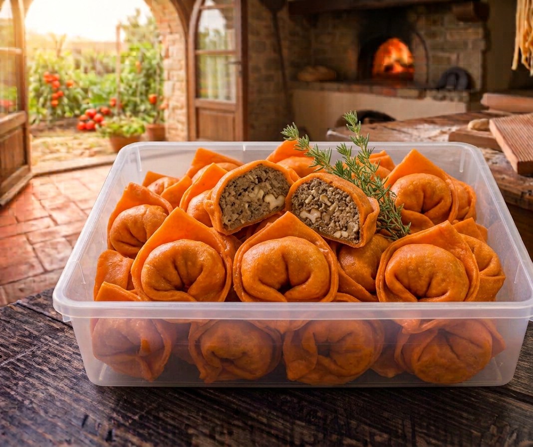 Tortelloni ai Funghi e Anacardi